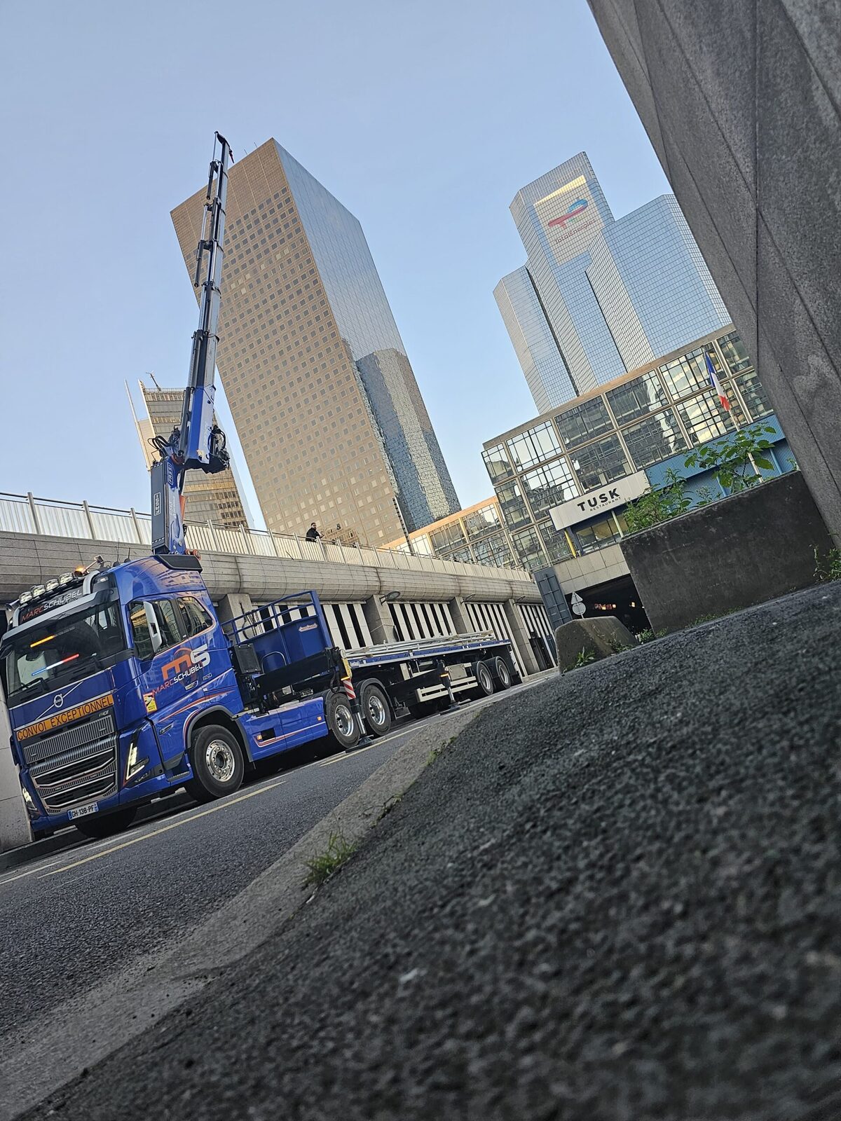 Tracteur grue TG 55 Paris